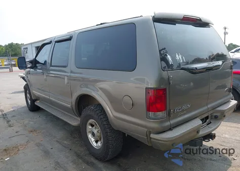 2003 Ford Excursion Limited from USA, damaged, VIN 1FMNU43S83EC62057